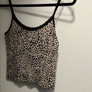 Brandy Melville Leopard Print cami